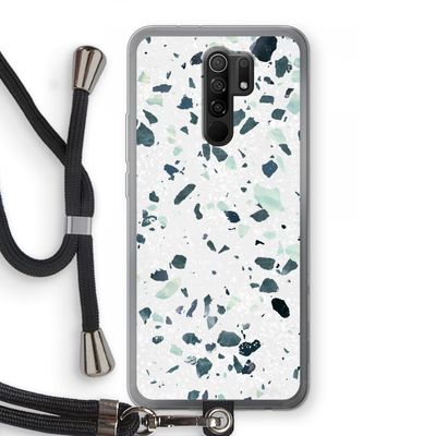 Terrazzo N°2: Xiaomi Redmi 9 Transparant Hoesje met koord