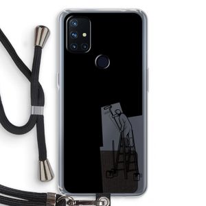 Musketon Painter: OnePlus Nord N10 5G Transparant Hoesje met koord