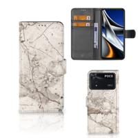 Xiaomi Poco X4 Pro 5G | Bookcase | Marmer Beige | Portemonnee hoesje