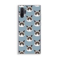 It's a Purrr Case: Samsung Galaxy Note 10 Plus Transparant Hoesje