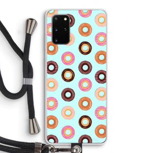 Donuts: Samsung Galaxy S20 Plus Transparant Hoesje met koord