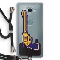 Pew Pew Pew: Sony Xperia XZ2 Compact Transparant Hoesje met koord