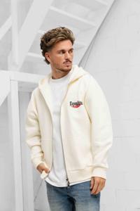 Equalité Tyrza Oversized Full Zip Hoodie Heren Wit - Maat M - Kleur: Wit | Soccerfanshop