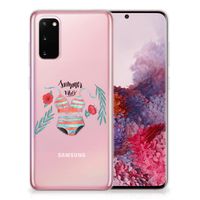 Samsung Galaxy S20 Telefoonhoesje met Naam Boho Summer