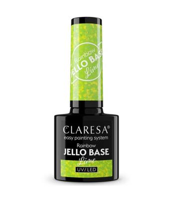 Claresa rainbow jello base coat lime 5ml