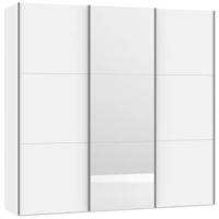 Jutzler Blanche Schuifdeurkast Wit|Spiegel 228 cm