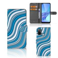OPPO A53 | OPPO A53s | Telefoon Hoesje | Waves Blue