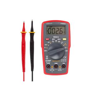 Digitale multimeter - cat. ii 500 v / cat. iii 300 v - 10 a - automatisch bereik - 4000 counts