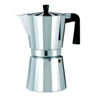 Italiaanse Koffiepot Valira VITRO 6T Zilverkleurig Aluminium 6 Kopjes