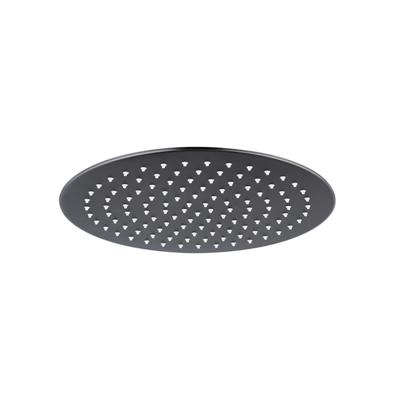 Fortifura Calvi Hoofddouche 25cm rond 7mm Geborsteld Gunmetal PVD SW720556