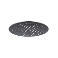 Fortifura Calvi Hoofddouche 25cm rond 7mm Geborsteld Gunmetal PVD SW720556