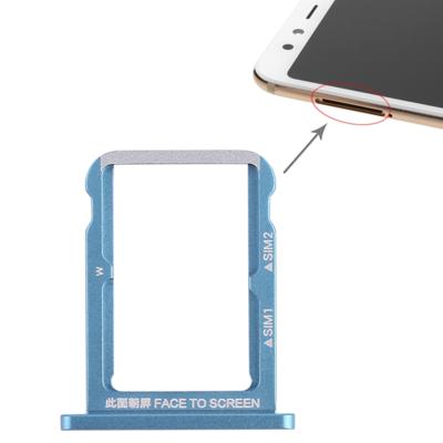 Dubbele SIM-kaarthouder voor Xiaomi Mi 6 X (blauw)