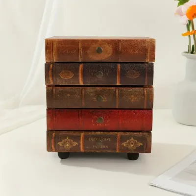 Vintage Boeken Opbergdoos - Home & Living - Spiritueelboek.nl