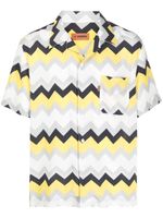Missoni chemise imprimée à manches courtes - Gris