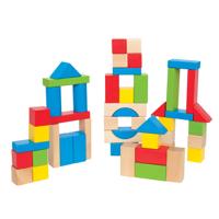 Hape Kleurrijke houten blokken bouwsteen - thumbnail