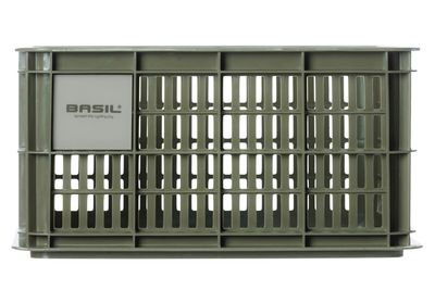 Basil fietskrat s - klein - 17.5 liter - groen