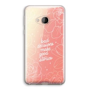 Good stories: HTC U Play Transparant Hoesje