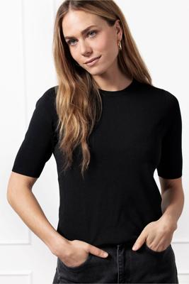 Studio Anneloes Lana Ssl Solid Pullover 91530 9000 Black