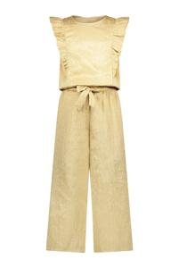 Le Chic Zomer jumpsuit meisjes Goud - crushed satijn - Kyrola