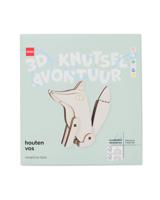 HEMA Houten 3D Bouwplaat Vos
