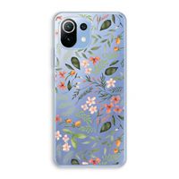 Sweet little flowers: Xiaomi Mi 11 Lite Transparant Hoesje