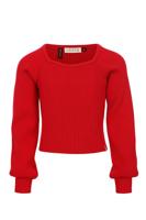 LOOXS 10sixteen Zomer top meisjes gebreid - Scarlet rood