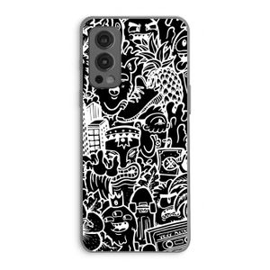 Vexx Black Mixtape: OnePlus Nord 2 5G Transparant Hoesje
