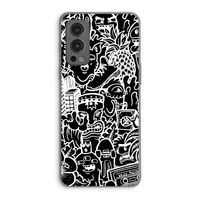 Vexx Black Mixtape: OnePlus Nord 2 5G Transparant Hoesje