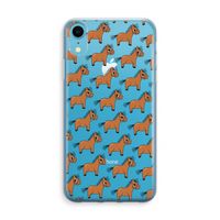 Pony: iPhone XR Transparant Hoesje