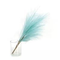 Pampas Gras 60 cm Turquoise kunstplant - Buitengewoon de boet