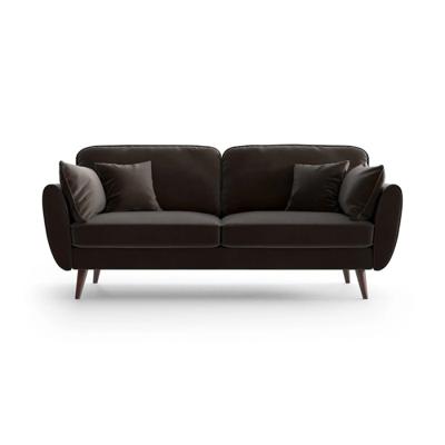 Haluta - 3-zitsbank Joost - 164x93x84 - Bruin