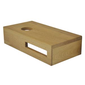 Fonteinplank BWS Oak Planchet 40x21x10 cm Links