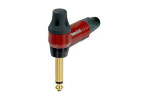 Neutrik NP2RX-TIMBRE tussenstuk voor kabels 1/4" Zwart, Goud, Rood