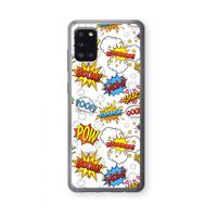 Pow Smack: Samsung Galaxy A31 Transparant Hoesje