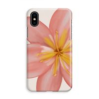 Pink Ellila Flower: iPhone X Volledig Geprint Hoesje