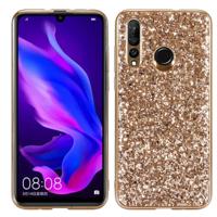 Glitter poeder schokbestendig TPU Case voor Huawei Nova 4 (goud)