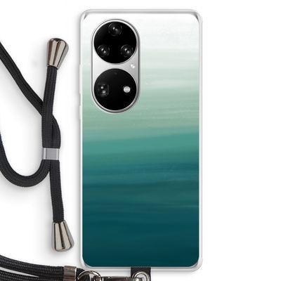 Ocean: Huawei P50 Pro Transparant Hoesje met koord