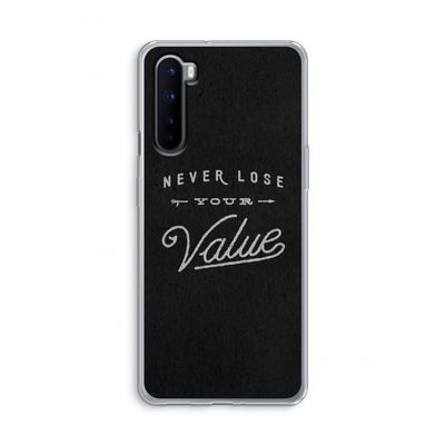 Never lose your value: OnePlus Nord Transparant Hoesje