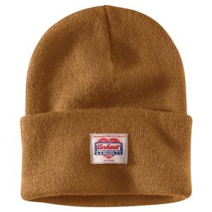 Carhartt Heritage Beanie Bruin Muts Uniseks Carhartt Heritage Beanie Bruin Muts Uniseks
