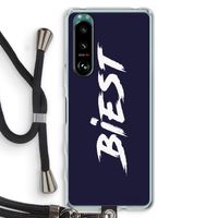 Biest: Sony Xperia 5 III Transparant Hoesje met koord