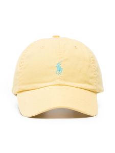 Polo Ralph Lauren casquette à motif Polo Pony - Jaune