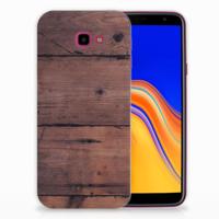 Samsung Galaxy J4 Plus (2018) | Bumper Hoesje | Old Wood
