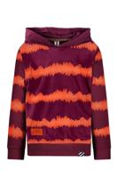 B.Nosy Jongens hoodie - Steve - Tie dye grape