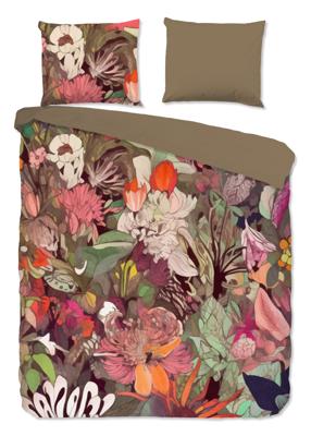 Good Morning Dekbedovertrek "bloemen" - Multi - (240x200/220 cm) - Katoen