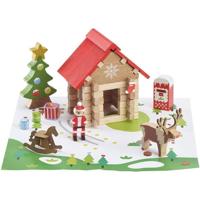 Santa's Cabin - Bouwspel - JEUJURA - 60 stukjes