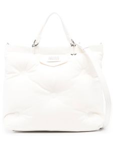 Maison Margiela sac cabas Glam Slam médium - Blanc