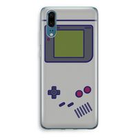 Game On: Huawei P20 Transparant Hoesje