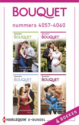 Bouquet e-bundel nummers 4057 - 4060 - Lynne Graham, Bella Frances, Cathy Williams, Maya Blake - ebook
