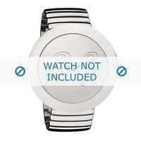 Dolce & Gabbana horlogeband DW0280 Staal Zilver - thumbnail