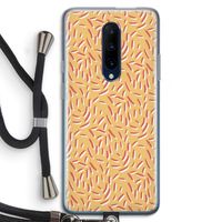Camouflage: OnePlus 7 Pro Transparant Hoesje met koord
